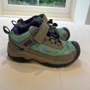 Keen Kids Teal Targhee Sport Hiking Shoes (Toddler/Little Kid) 9